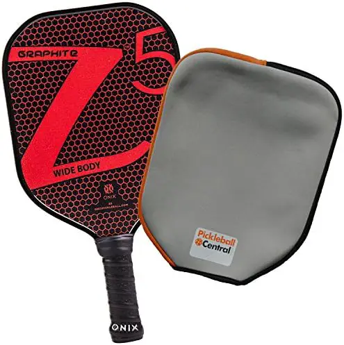 Onix Z5 Graphite Pickleball Paddle with Cushion Grip and Paddle Cover