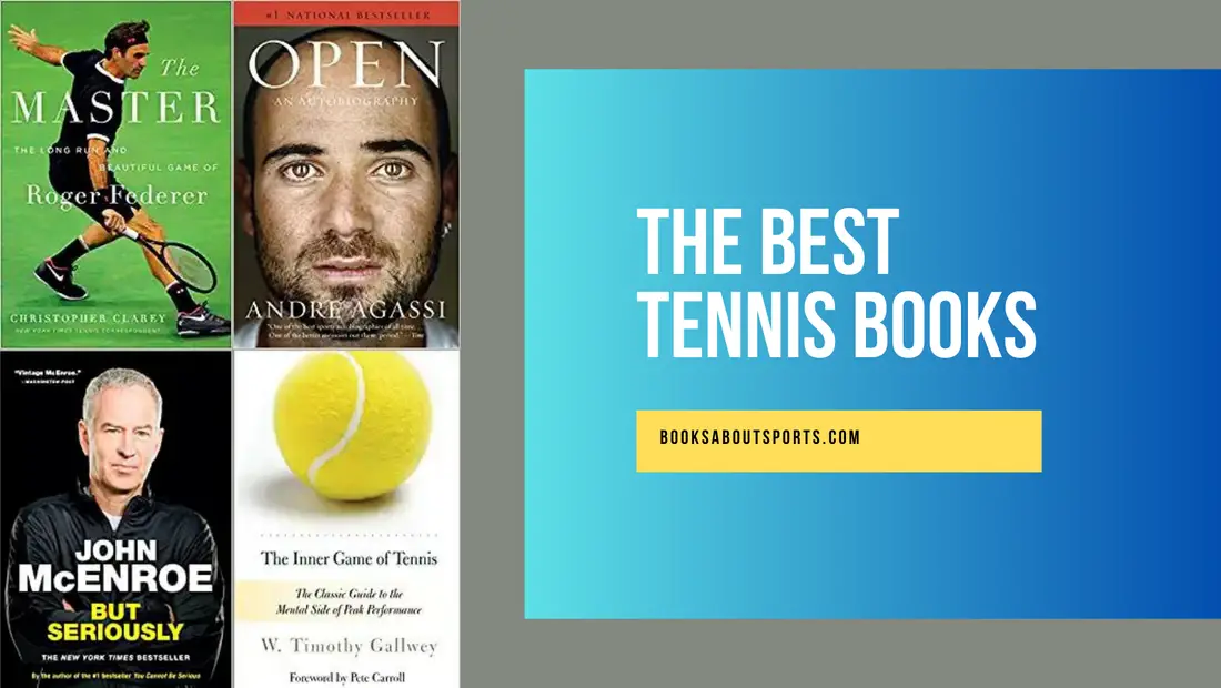 The Best Tennis Books graphic