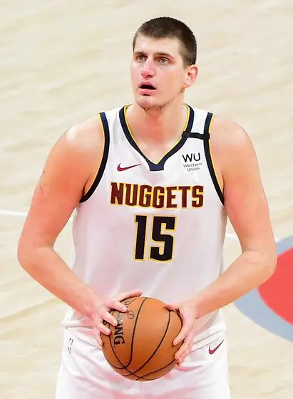 Nikola Jokic of the Denver Nuggets