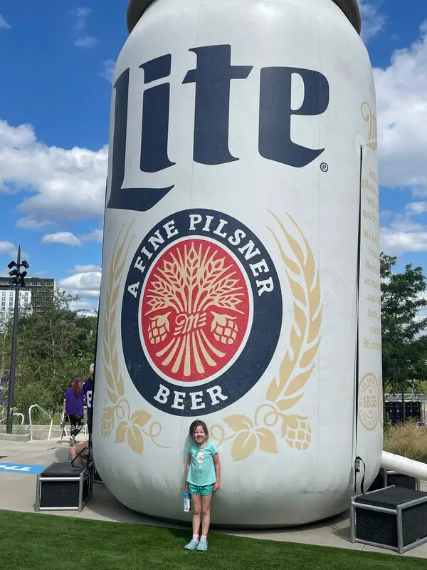 Miller Lite Inflatable Can